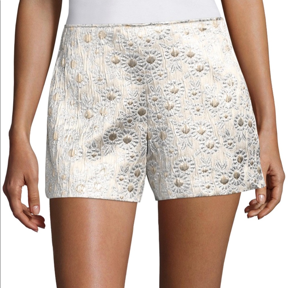 Trina Turk Gold Link Shorts